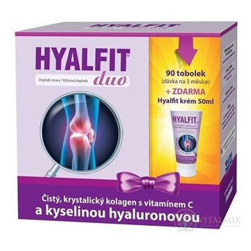 HYALFIT DUO darčekové balenie cps 90 ks + Hyalfit gél 50 ml ZDARMA, 1x1 set obrázok