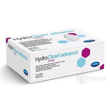 HydroClean advance Cavity vankúšik na rany ovál (4x8 cm) 1x10 ks obrázok