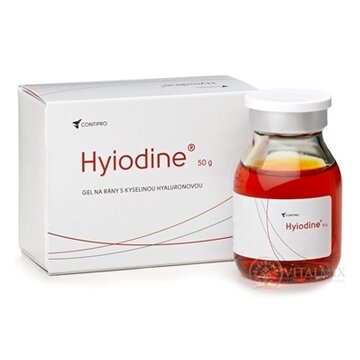 Hyiodine gél na rany s kyselinou hyalurónovou 1x50 g obrázok