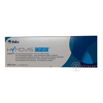 Hymovis ONE HYADD 4 intraartikulárny roztok hydrogélový, viskoelastický, 32 mg/4 ml, predplnená striekačka, 1x4 ml obrázok