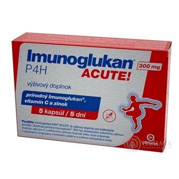 Imunoglukan P4H ACUTE 300 mg cps 1x5 ks obrázok