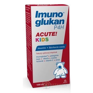Imunoglukan P4H ACUTE KIDS (inov.zloženie) 1x100 ml obrázok