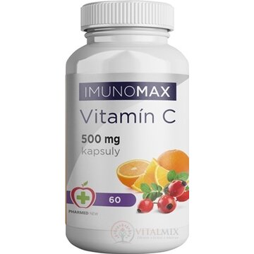 IMUNOMAX Vitamín C 500 mg - Pharmed New cps 1x60 ks obrázok