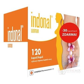 Indonal woman akciové balenie cps 120 + Indonal woman cps 30 zdarma (150 ks), 1x1 set obrázok