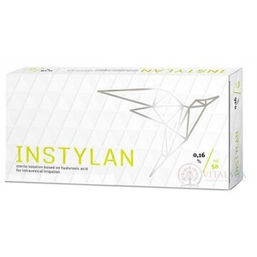 INSTYLAN sterilný roztok na intravezikálnu irigáciu, predplnený aplikátor 1x50 ml obrázok