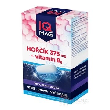 IQ MAG HORČÍK 375 mg + Vitamín B6 cps 1x60 ks obrázok