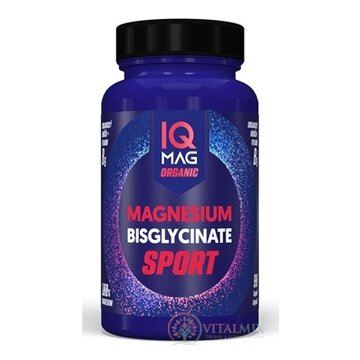 IQ MAG ORGANIC SPORT Organický HORČÍK + Vitamín B6 cps 1x90 ks obrázok
