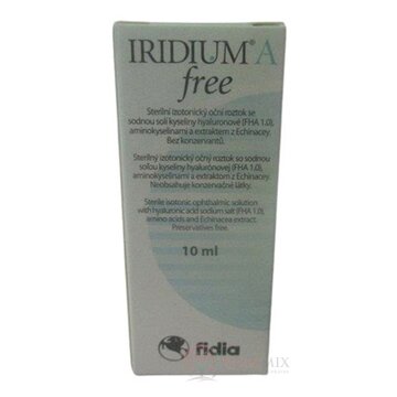 IRIDIUM A free očný roztok (inov.2022) 1x10 ml obrázok