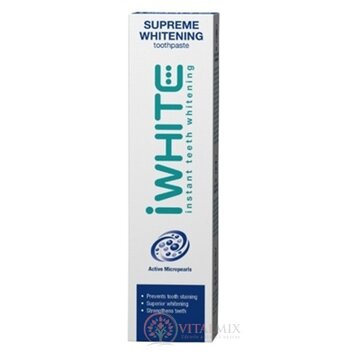 iWHITE SUPREME Whitening Bieliaca zubná pasta 1x75 ml obrázok