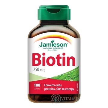 JAMIESON BIOTÍN 250 µg tbl 1x100 ks obrázok