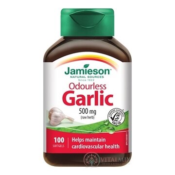 JAMIESON CESNAK BEZ ZÁPACHU 500 mg cps 1x100 ks obrázok
