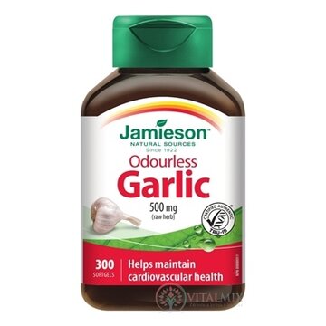 JAMIESON CESNAK BEZ ZÁPACHU 500 mg cps 1x300 ks obrázok