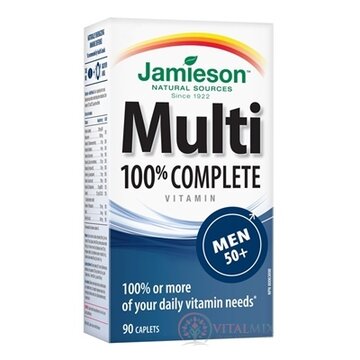 JAMIESON MULTI COMPLETE PRE MUŽOV 50+ tbl 1x90 ks obrázok