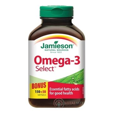JAMIESON OMEGA-3 SELECT 1000 mg cps 1x200 ks obrázok