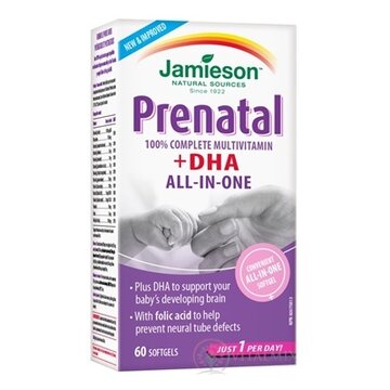 JAMIESON PRENATAL COMPLETE MULTIVITAMÍN + DHA cps 1x60 ks obrázok