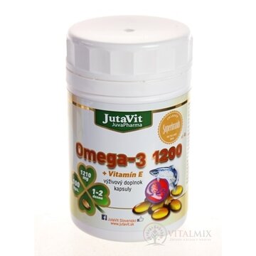 JutaVit Omega-3 1200 + vitamín E cps 1x100 ks obrázok
