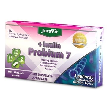 JutaVit Probium 7 + Inulín cps 1x15 ks obrázok
