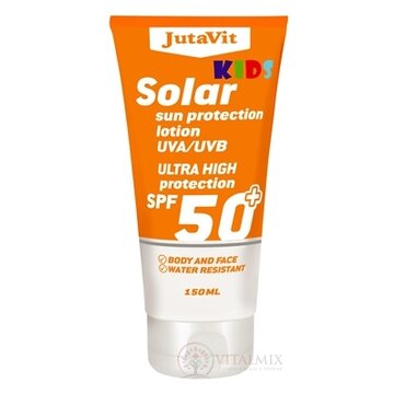 JutaVit Solar KIDS SPF 50+ opaľovacie mlieko 1x150 ml obrázok