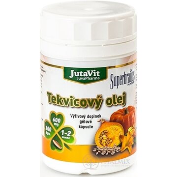 JutaVit Tekvicový olej cps 1x100 ks obrázok