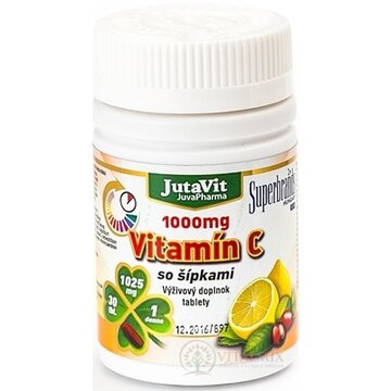 JutaVit Vitamín C 1000 mg so šípkami tbl 1x30 ks obrázok