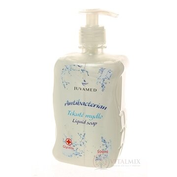 JUVAMED ANTIBACTERIAN TEKUTÉ MYDLO s glycerínom 1x500 ml obrázok