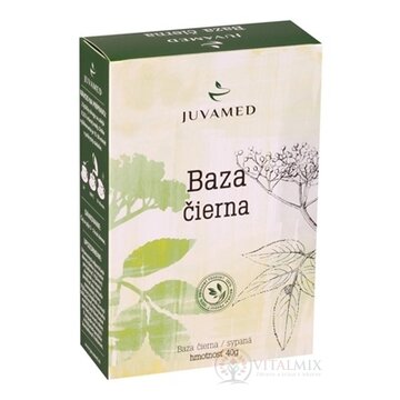 JUVAMED BAZA ČIERNA - KVET bylinný čaj sypaný 1x40 g obrázok