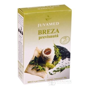 JUVAMED BREZA PREVISNUTÁ - LIST bylinný čaj sypaný 1x40 g obrázok