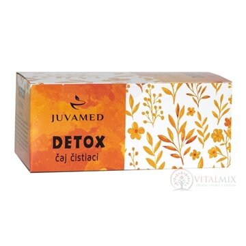 JUVAMED DETOX čaj čistiaci bylinný čaj v nálevových vreckách 20x1,5 g (30 g) obrázok