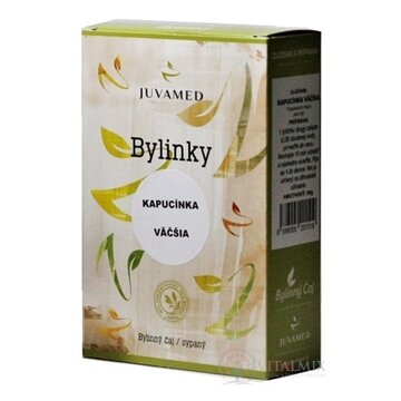JUVAMED KAPUCÍNKA VÄČŠIA - PLOD CELÝ bylinný čaj sypaný 1x50 g obrázok