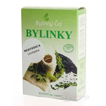 JUVAMED MEDVEDICA LEKÁRSKA - LIST bylinný čaj sypaný 1x30 g obrázok