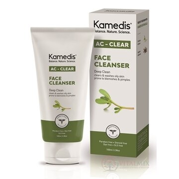 Kamedis AC-CLEAR FACE CLEANSER čistiaci gél na tvár (inov.2020) 1x100 ml obrázok