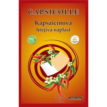Kapsaicínová hrejivá náplasť CAPSICOLLE 12x18 cm 1x1 ks obrázok