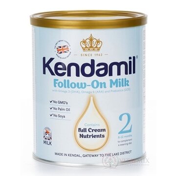 KENDAMIL 2 následné dojčenské mlieko s DHA (6 - 12 mesiacov) 1x400 g obrázok