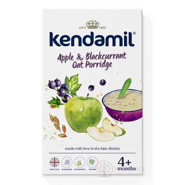 KENDAMIL Jemná kaša Jablko a čierne ríbezle obilno - mliečna (od ukonč. 4. mesiaca) 1x200 g obrázok