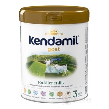 KENDAMIL Kozie batoľacie mlieko 3 (inov. 2023) batoľacia mliečna výživa (od ukonč. 12. mesiaca) 1x800 g obrázok