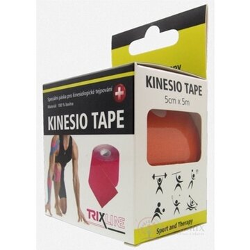 KINESIO TAPE TRIXLINE oranžová, 5 cm x 5 m, 1x1 ks obrázok