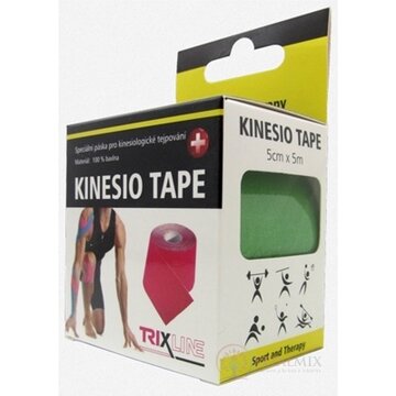 KINESIO TAPE TRIXLINE zelená, 5 cm x 5 m, 1x1 ks obrázok
