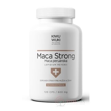 KIWU WUKI MACA Peruánska STRONG cps (koncentrát 6:1) (inov.2020) 1x120 ks obrázok