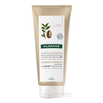 KLORANE BAUME AU BEURRE DE CUPUACU BIO balzam na veľmi suché a poškodené vlasy 1x200 ml obrázok