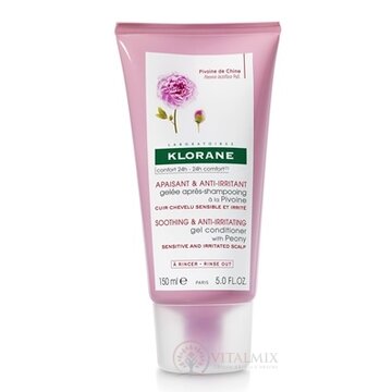KLORANE GELÉE APRÈS SHAMPOOING À LA PIVOINE gélový balzam na citlivú a podráždenú vlasovú pokožku 1x150 ml obrázok
