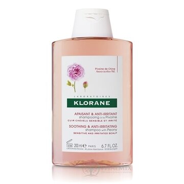 KLORANE SHAMPOOING À LA PIVOINE (inovácia) šampón na citlivú a podráždenú vlasovú pokožku 1x200 ml obrázok