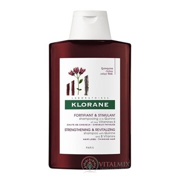KLORANE SHAMPOOING À LA QUININE ET AUX VITAMINES B posilňujúci vlasový šampón s chinínom a vitamínmi B 1x200 ml obrázok