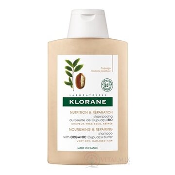 KLORANE SHAMPOOING AU BEURRE DE CUPUACU BIO šampón pre veľmi suché a poškodené vlasy 1x200 ml obrázok