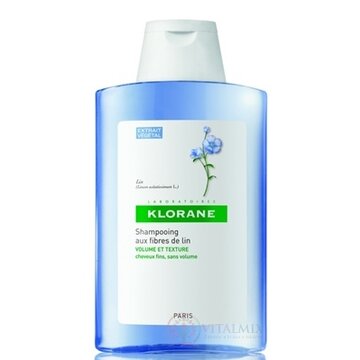 KLORANE SHAMPOOING AUX FIBRES DE LIN šampón s ľanovými vláknami pre jemné vlasy 1x200 ml obrázok