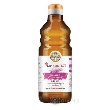 Kolagén s vitamínom C LIPOPROTECT - St. CRUX lipozomálny kolagén s vitamínom C v oleji 1x250 ml obrázok