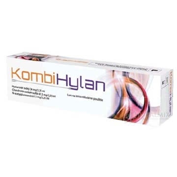 KOMBIHYLAN roztok intraartikulárny trojkombinácia, v injekčnej striekačke 1x2,25 ml obrázok