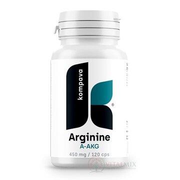kompava Arginine A-AKG 450 mg cps 1x120 ks obrázok