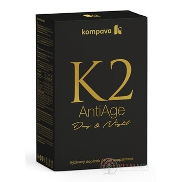 kompava K2 AntiAge Day and Night cps (na deň) 120 ks + cps (na noc) 60 ks, 1x1 set obrázok