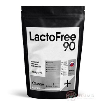kompava LactoFree 90 prášok, príchuť malina, proteín 1x500 g obrázok