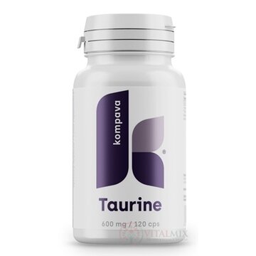 kompava Taurín 600 mg cps 1x120 ks obrázok